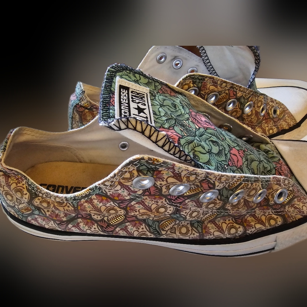Candy Skull Converse All Star